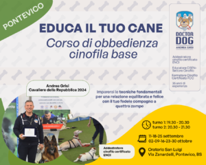 BRESCIA - cani - EDUCAZIONE CINOFILA